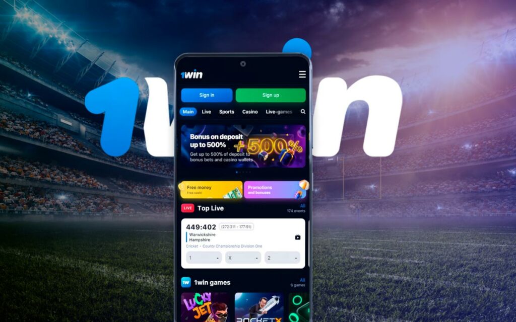 1 Win is a popular sports betting app