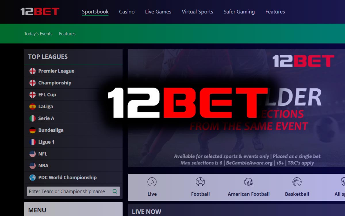 Here is everything you need to know about 12Bet betting
