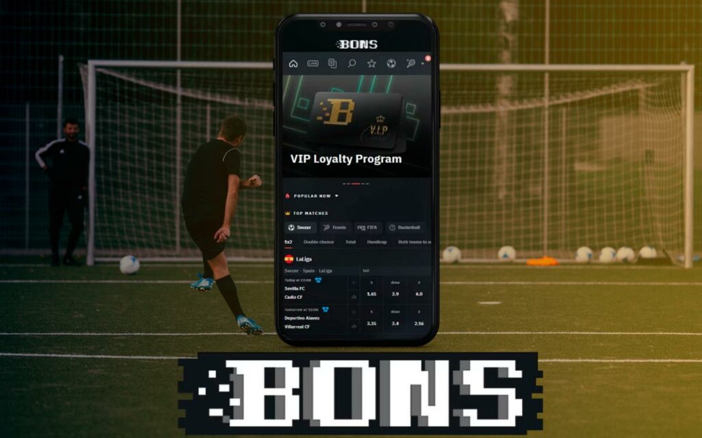 Bons Betting offers a mobile app for iOS and Android